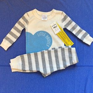 NWT Hanna Andersson ‘little brother’ pajama set